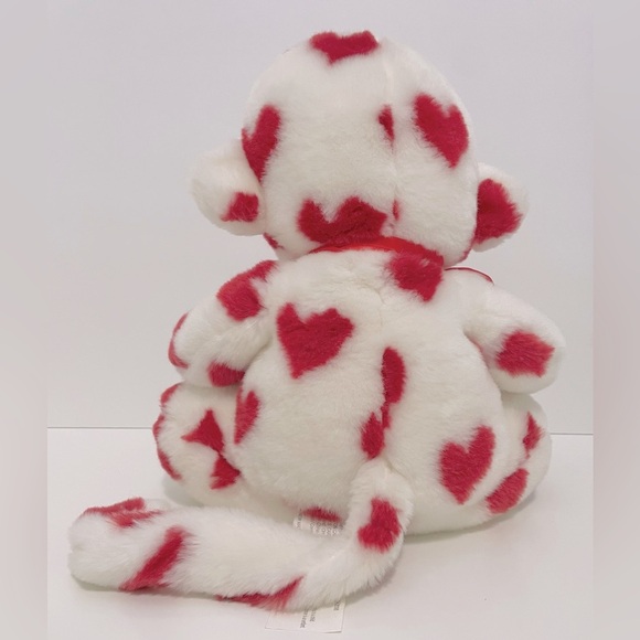 Plush Monkey - Heart Print - Picture 4 of 8